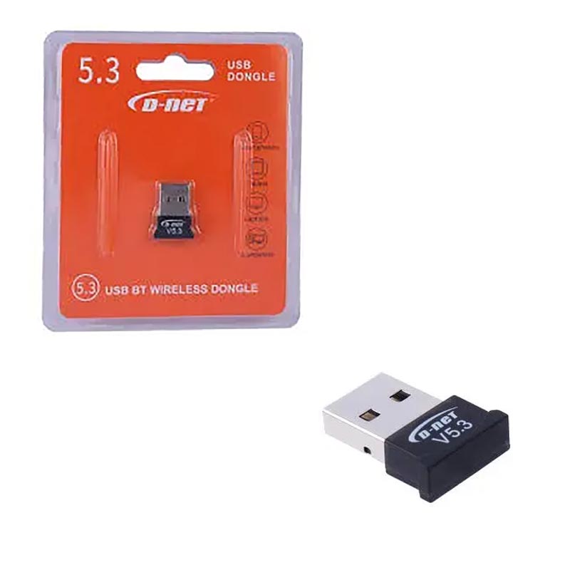 دانگل بلوتوث USB 5.3 دی نت | Bluetooth 5.3 Adapter D-Net