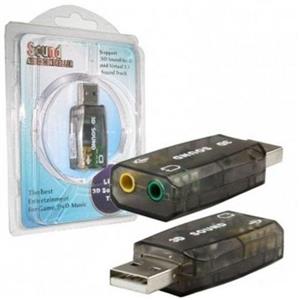 کارت صدای اکسترنال D-NET USB 2.0 | USB Sound Adapter