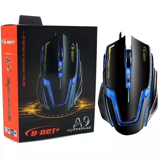 موس سیم دار D-Net A9 RGB