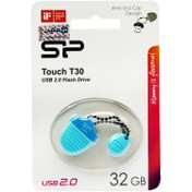 فلش مموری سیلیکون پاور مدل Touch T30 ظرفیت 32 گیگابایت | USB 2.0