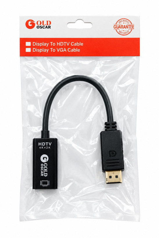 تبدیل DisplayPort به HDMI گلد اسکار Gold Oscar مدل HDTV 4K×2K